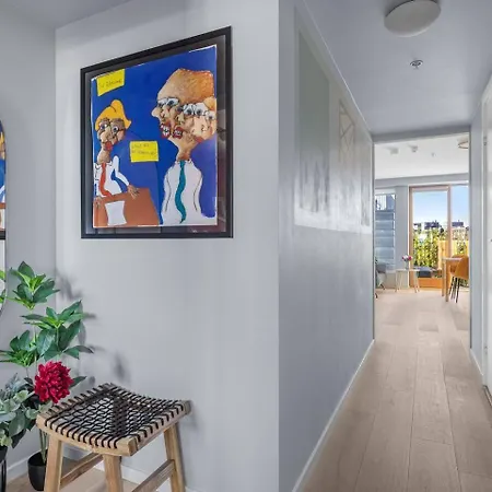 Flat W/ Balcony & Free Parking Apartman Oslo